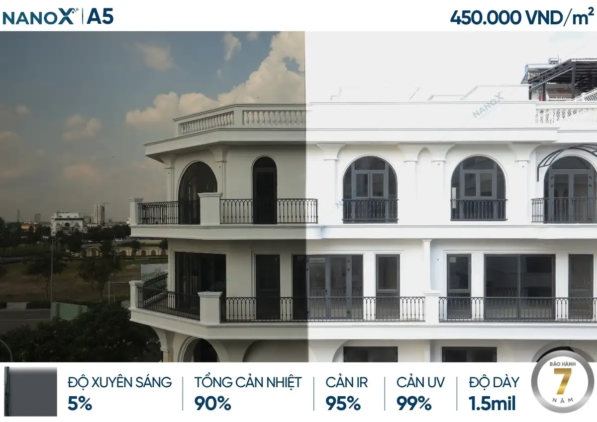 Phim cách nhiệt NanoX Supreme 15 (Copy)