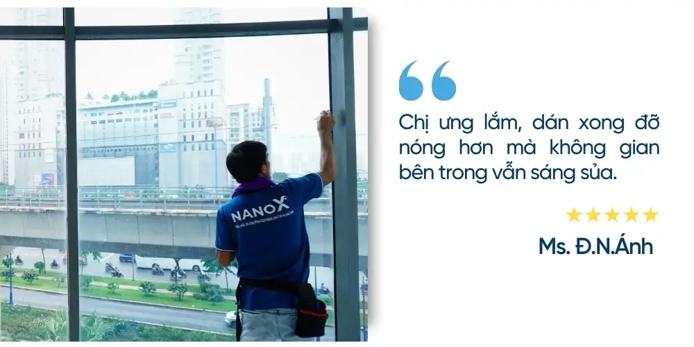 Chị Ánh (Khách Hàng Dán Nhà Kính)