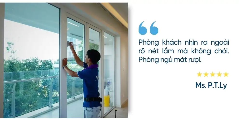 Chị Ly (Khách Hàng Dán Nhà Kính)