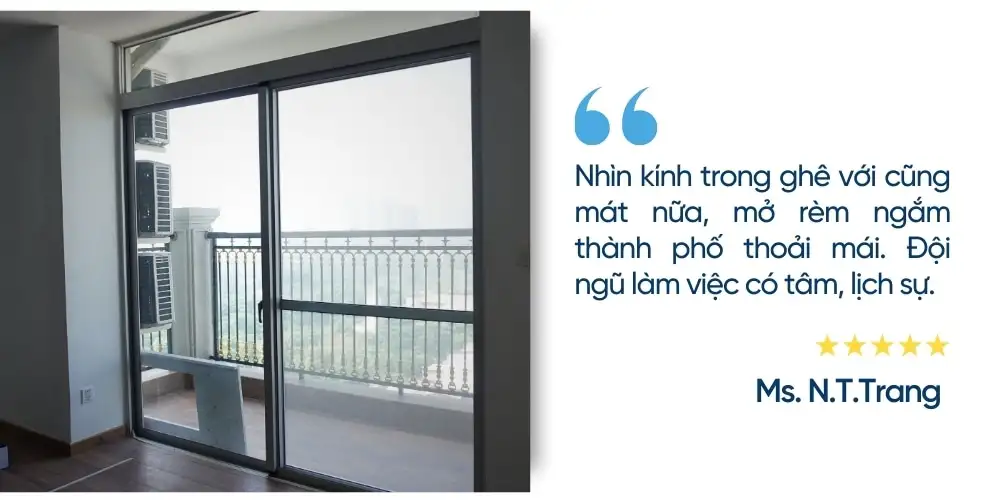 Chị Trang (Khách Hàng Dán Nhà Kính)